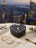 3d Luxury handcrafted heart shaped storage container