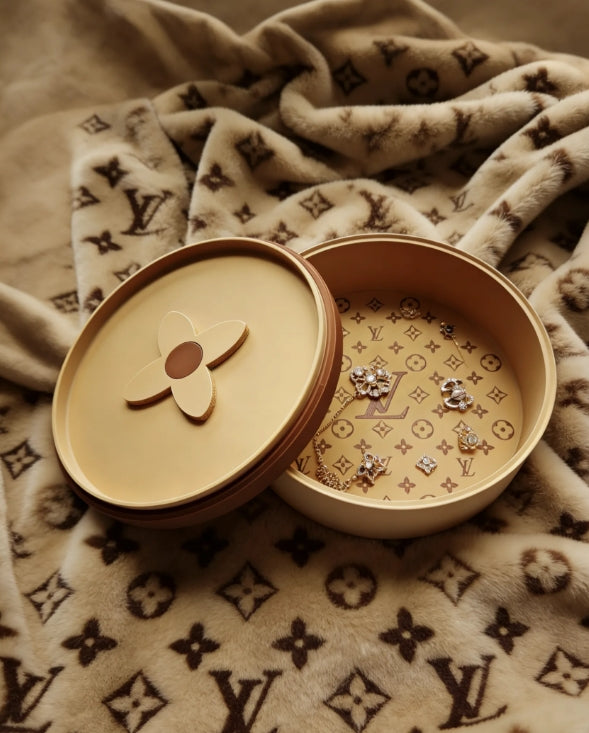 3d Luxury LV jewelry container